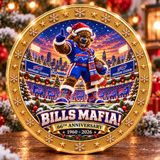 Bills Mafia Buffalo Bills Christmas Commemorative Coin 2026 picture