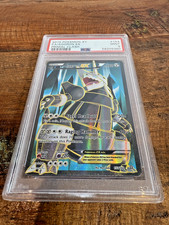 Pokemon 2015 XY Primal Clash Full Art Aggron #153 PSA 9 Mint  picture