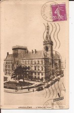 Old postcard 16 Angoulême L'Hôtel de Ville picture