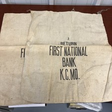 First National Bank K. C. Mo. Return Bags picture