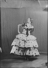 Photo:La Argentina 1928 Flamenco Dancer Stage Performance picture