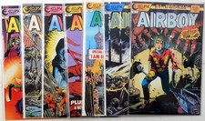 Airboy Lot of 7 #9, 10, 11, 13, 14, 15, 17 (1986) Eclipse Comics 1st Print picture