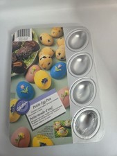 Vintage 1993 Wilton Petite Easter Egg Pan 12-Mold #2105 4794 Sealed/New picture