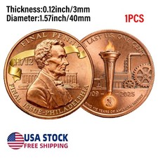 The Last U.S 1909-2025 Memorial Medal Collectibles K picture