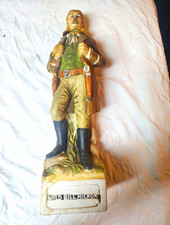 Vintage 1973 McCormick Wild Bill Hickok Decanter Gunfighter Series Porcelain picture