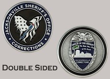 Jacksonville Sheriff's Office Corrections Florida Challenge Coin J#13 picture