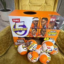 11- ZURU 5 Surprise NBA Ballers Mystery Basketball Figure Display Box, w DISPLAY picture