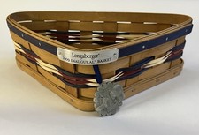 Exclusive Longaberger 2009 inaugural basket With Liner/ Still Packaged Top. picture