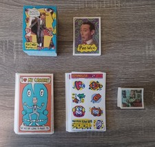 1988 Topps Pee-Wee’s Playhouse Lot Base Stickers Activity Card and Tattoo Sheet picture