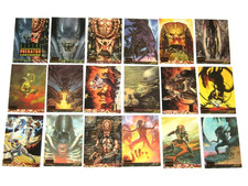1994 ALIENS PREDATOR UNIVERSE TOPPS COMPLETE BASE CARD 72 SET SUYDAM MIGNOLA picture