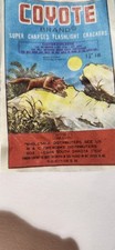 Vintage Fire Cracker Label Coyote Brand Class CDOT China picture