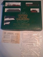 Vintage Dept. 56 Bachmann Heritage Village Express HO Scale Electric Train Set picture