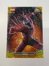 2026 Topps Chrome Marvel Carnage Fanfare Gold Speckle /50 FF-08 picture