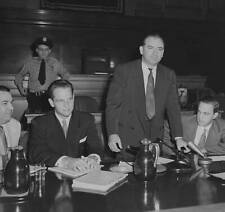 Joe Mccarthy & Roy Cohn At Hearing - New York, - Sen. Joseph R - 1953 Old Photo picture