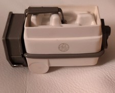 Vintage General Electric 1950s Miniature Vacuum Tape Measure and Pin Holder picture