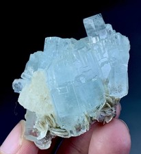 Aquamarine Crystal With Mica From Pakistan 305 Carat picture