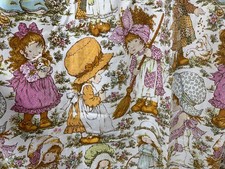 RARE 1970s British Holly Hobbie Style Sarah Kay