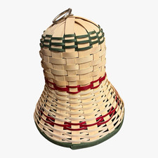 Longaberger Collectors Club Holiday Bell Basket 2013 Handwoven USA NIB #12795 picture