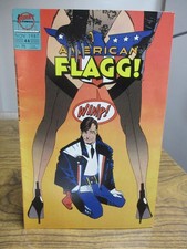AMERICAN FLAGG Comic Book No. 46 (November 1987) (First Comics) picture