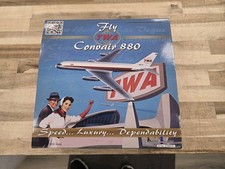 Inflight IF880001 Limited Edition Twa Convair 880 Globe N812TW Diecast 1/200 picture