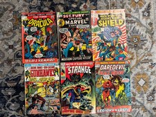 Marvel Comics Group Bronze Age Dr. Strange Dracula Daredevil Lot picture