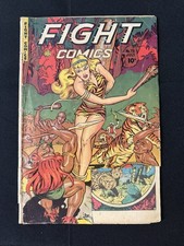 Fight Comics #75 July 1951 Fiction House Tiger Girl Golden Age Comic Complete picture