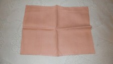 Antique Small Linen Pillow Cover, Pale Pink, 16