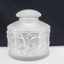 Vintage René Lalique 'Les Enfants' Perfume Bottle Model No. 609 Cherubs 1931 picture