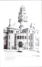 WISE COUNTY COURT HOUSE Decatur, Texas TX RPPC - Postcard picture