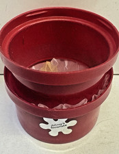 Org Johnny's Snowflake 1977 Collectible With Paperwork Unused /Vintage Red picture