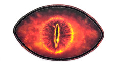 Lord of The Rings - Eye of Sauron Iron On Printed Patch 4 1/4