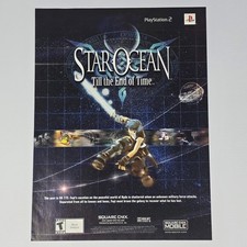 Star Ocean Till the End of Time PS2 Vacation Print Ad/Poster Promo Art picture
