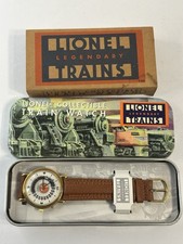 Vintage Lionel Legendary Trains Collectible Watch With Original Tin and Sleeve picture