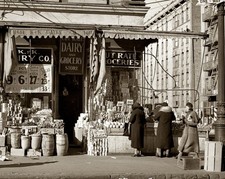 1936 Bathgate Avenue GROCERY STORE Bronx New York PHOTO (189-k) picture