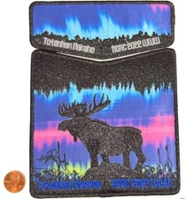 OA TOTANHAN NAKAHA LODGE 16 BSA NORTHERN STAR 2022 NOAC FLAP 2-PATCH MOOSE picture