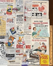 Vintage 50s-60s Cut Magazine Product Ads 30+ Journal Collage Ephemera picture