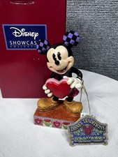 Jim Shore Disney Mickey Holding Heart Figurine 6016329 A Love Note W/box picture