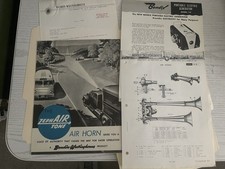 Bendix-Westinghouse: Air Horn, Generator - Brochure, Print Ads - 1958 picture