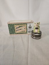 1989 The Whimsical World of Pocket Dragons NIBBLE BOX Ceramic Trinket Box IOB picture