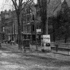 Southbridge, MA Main St./Store Front/Signs/Advertisements/Street View/B & W-A131 picture