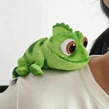 Disney Parks Tangled Pascal Shoulder Pal Magnet Magnetic Plush Toy Rapunzel picture