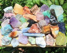 2000 Carat Crafters Collection Mixed Stones - Natural Raw Crystal Assortment picture