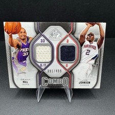 NBA Grant Hill and Joe Johnson Combo Card 351/499 picture