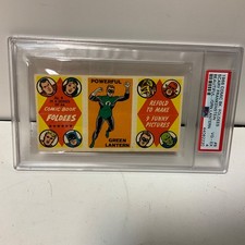 Vantage 1966 Topps Comic Book Foldees #08 Frankenstein/Beautiful / Green Lantern picture