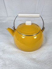Vintage Studio Nova 550 Enamel Tea Kettle 2.5gt Larry Laslo Design Japan MCM picture