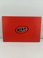 vintage 1990s NIKE Sneaker SURVEY CARD Jordan OLD LOGO ephemera shoe 90s picture