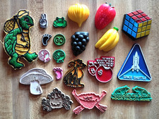 20pc Vintage Refrigerator Magnet Lot 1970's Freakies Gumball Mini Novelty picture