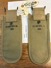 WWII US Army M1938 Wire Cutter Pouch 1942 Dated excellent Unissued picture