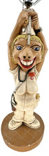 Michael McKie Chalkware Figural Lamp – Nurse w/ Syringe – c.1975 Doris picture