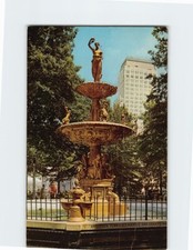 Postcard Fountain of Hebe Court Square Memphis Tennessee USA picture